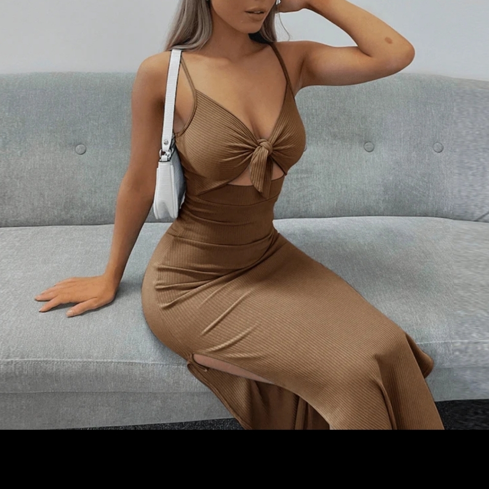 Sexy dress in spring and summer